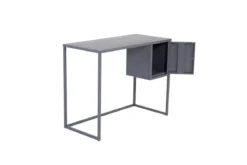 Schreibtisch Maru - modernes Design mit praktisch integriertem Seitenschrank