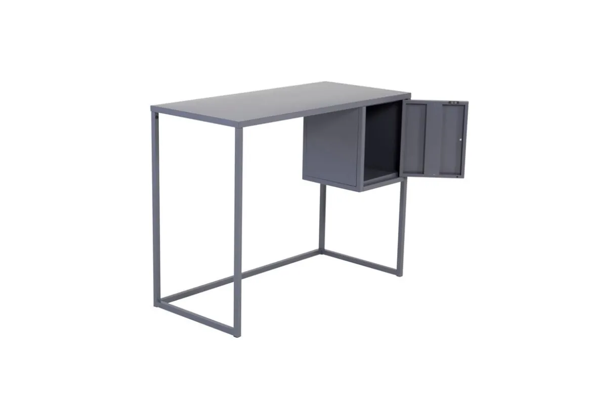 Schreibtisch Maru - modernes Design mit praktisch integriertem Seitenschrank