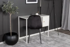 Schreibtisch Maru - modernes Design mit praktisch integriertem Seitenschrank