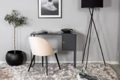 Schreibtisch Maru - modernes Design mit praktisch integriertem Seitenschrank
