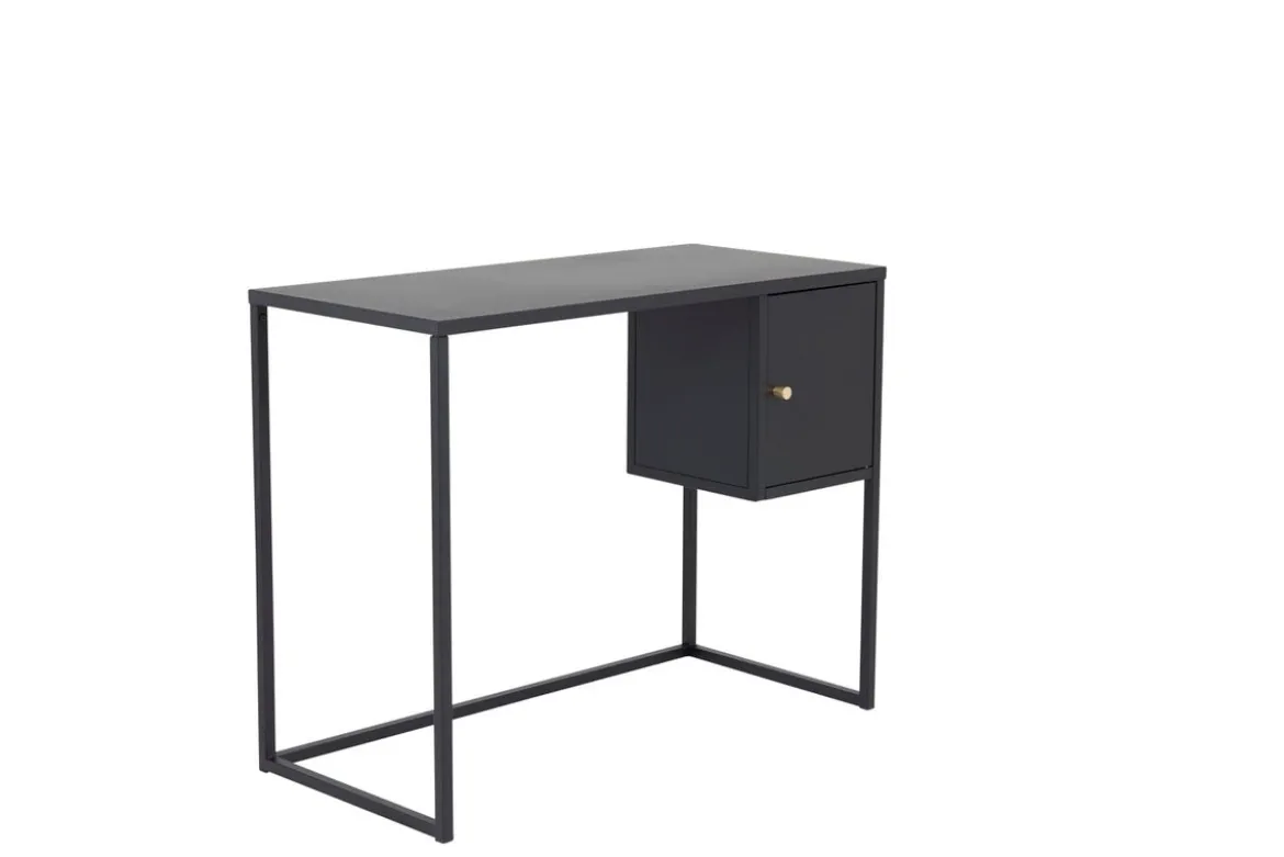 Schreibtisch Maru - modernes Design mit praktisch integriertem Seitenschrank