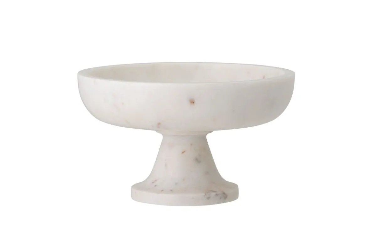 Schüssel Erin - Weißer Marmor mit elegantem Stand