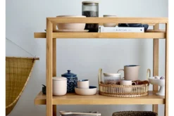 Schüssel Erin - Weißer Marmor mit elegantem Stand