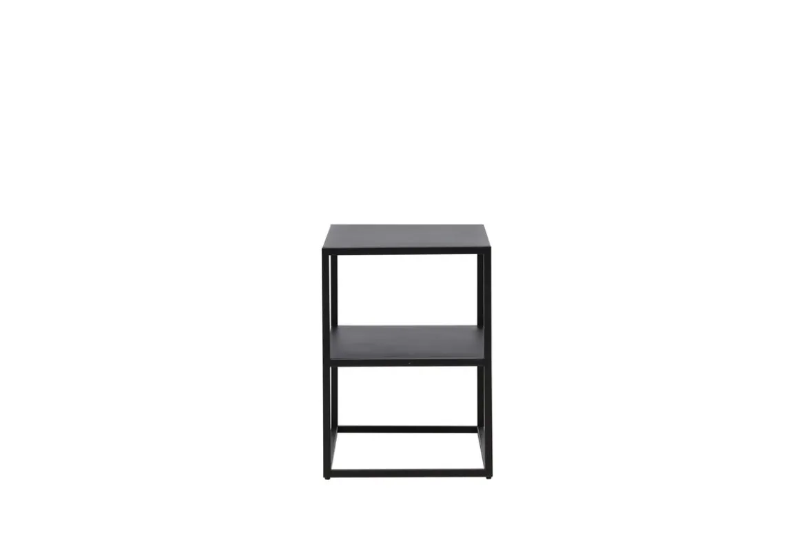 Schuhregal Nevio – Schwarz, Minimal Industrial