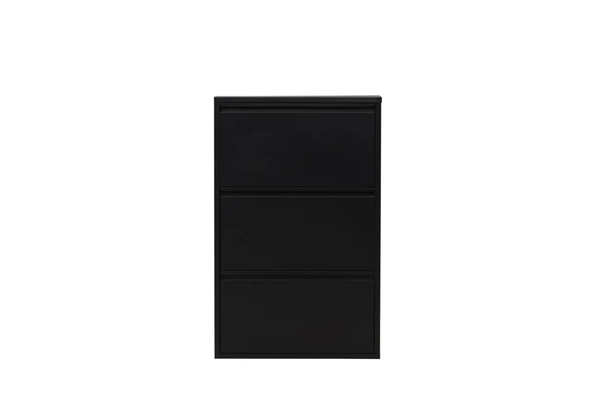 Schuhregal Nuvio – Schwarz, Modern Minimal