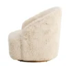 Sessel Astrid - Mit beigem Polyesterbezug