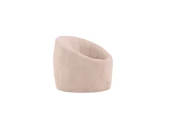 Sessel Effi - mit beigem Polyesterbezug
