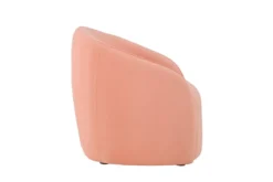 Sessel Noris - Sanfter Pfirsichton im minimalistischen Design