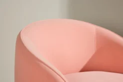 Sessel Noris - Sanfter Pfirsichton im minimalistischen Design