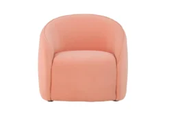 Sessel Noris - Sanfter Pfirsichton im minimalistischen Design