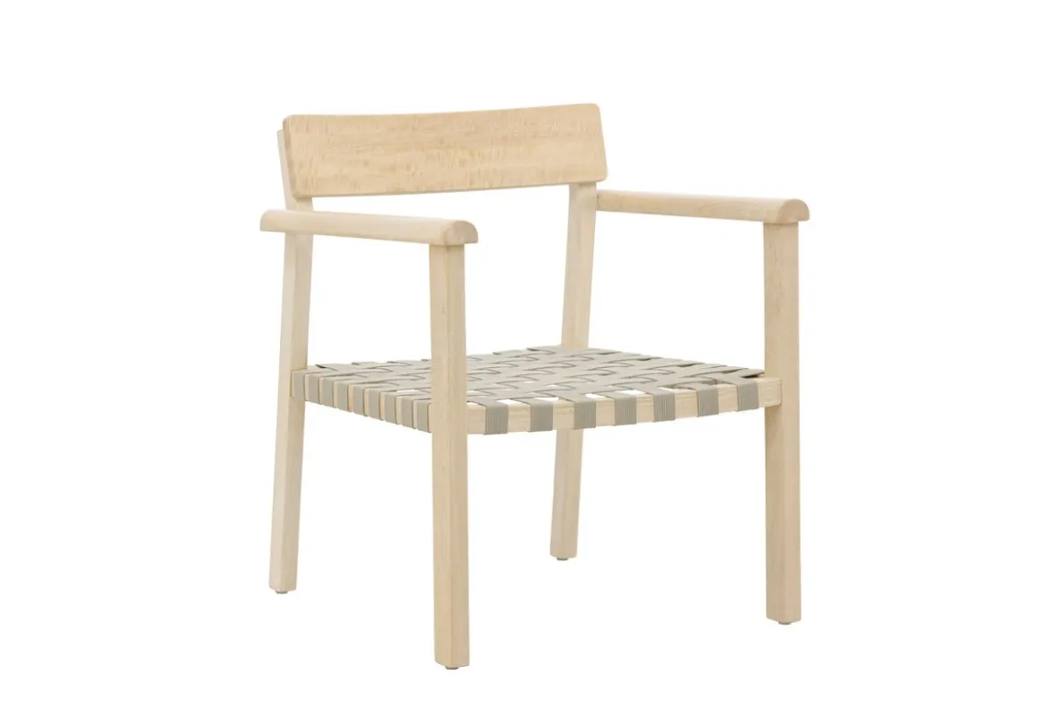 Sessel Olympia - aus Mangoholz und Polyester in Natur