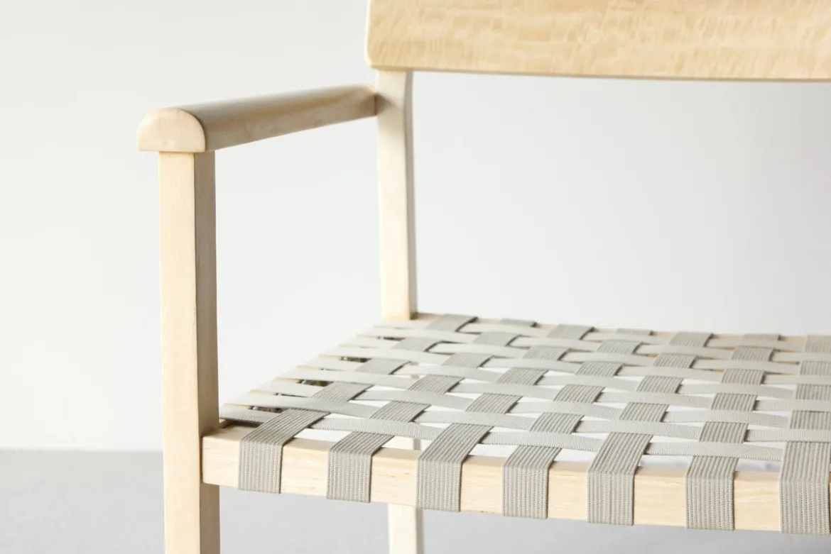 Sessel Olympia - aus Mangoholz und Polyester in Natur