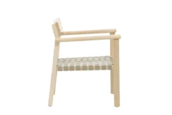 Sessel Olympia - aus Mangoholz und Polyester in Natur