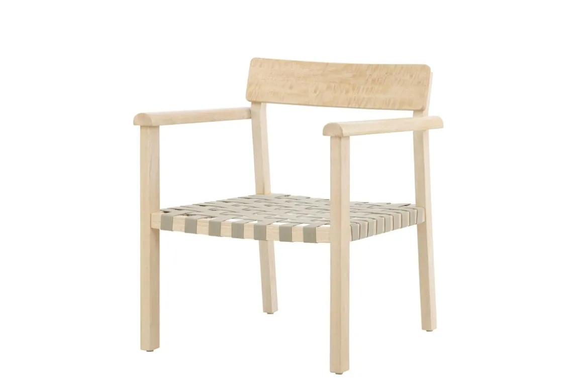 Sessel Olympia - aus Mangoholz und Polyester in Natur