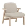 Sessel Railey - mit Gestell aus Gummibaumholz