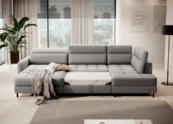 Sofa Belinda mit Schlaf- und Klappfunktion