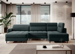 Sofa Belinda mit Schlaf- und Klappfunktion