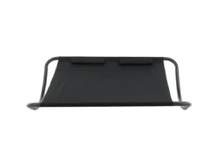 Sonnenliege Comfort - aus Polyester in Schwarz