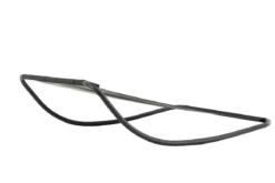 Sonnenliege Comfort - aus Polyester in Schwarz