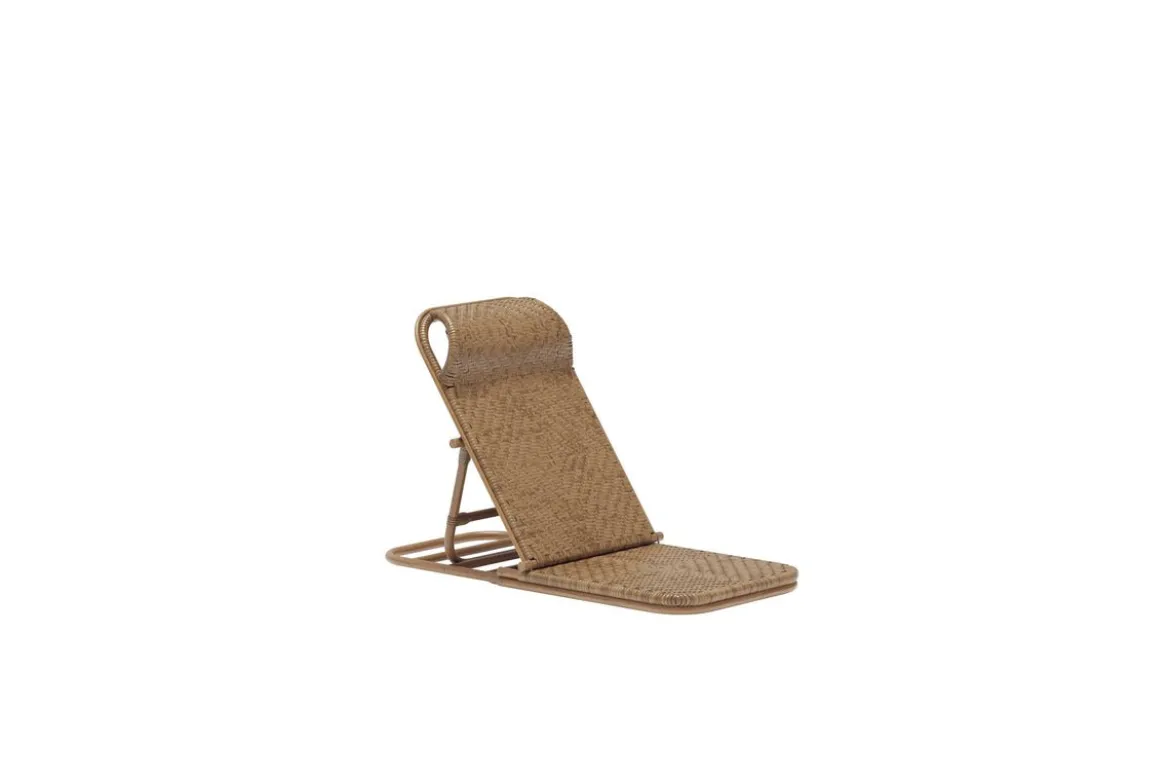 Sonnenliege Tirona - aus braunem Rattan