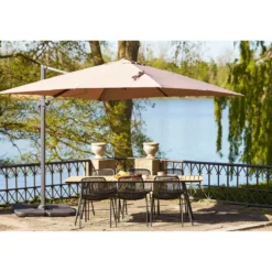 Sonnenschirm Arezzo Pro – 360° Schatten in stilvollem Design