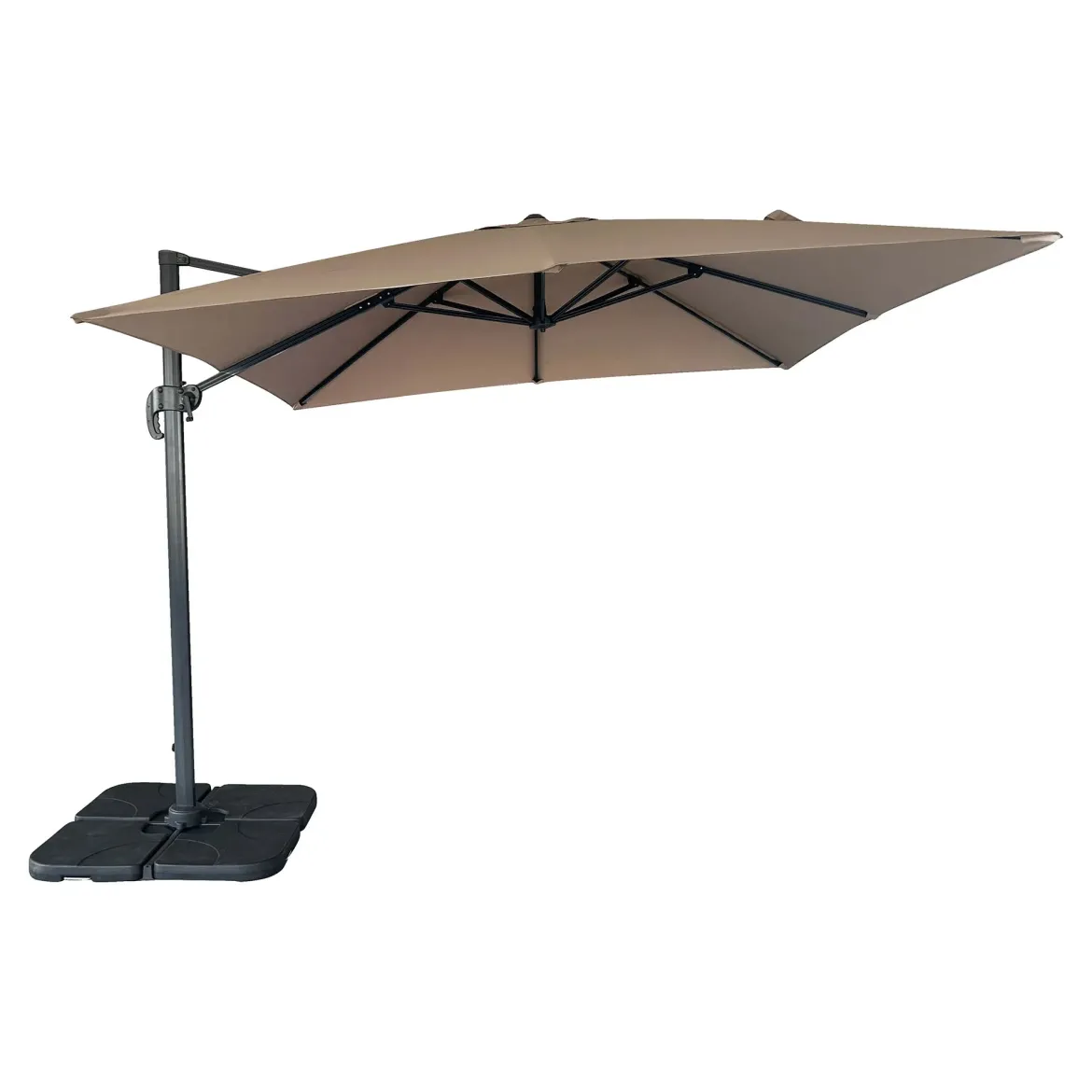 Sonnenschirm Arezzo Pro – 360° Schatten in stilvollem Design