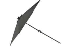 Sonnenschirm Lightning – Ø270 cm in wahlweise Schwarz oder Grau