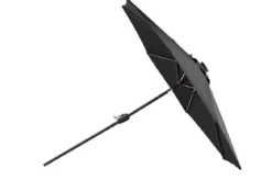 Sonnenschirm Lightning – Ø270 cm in wahlweise Schwarz oder Grau