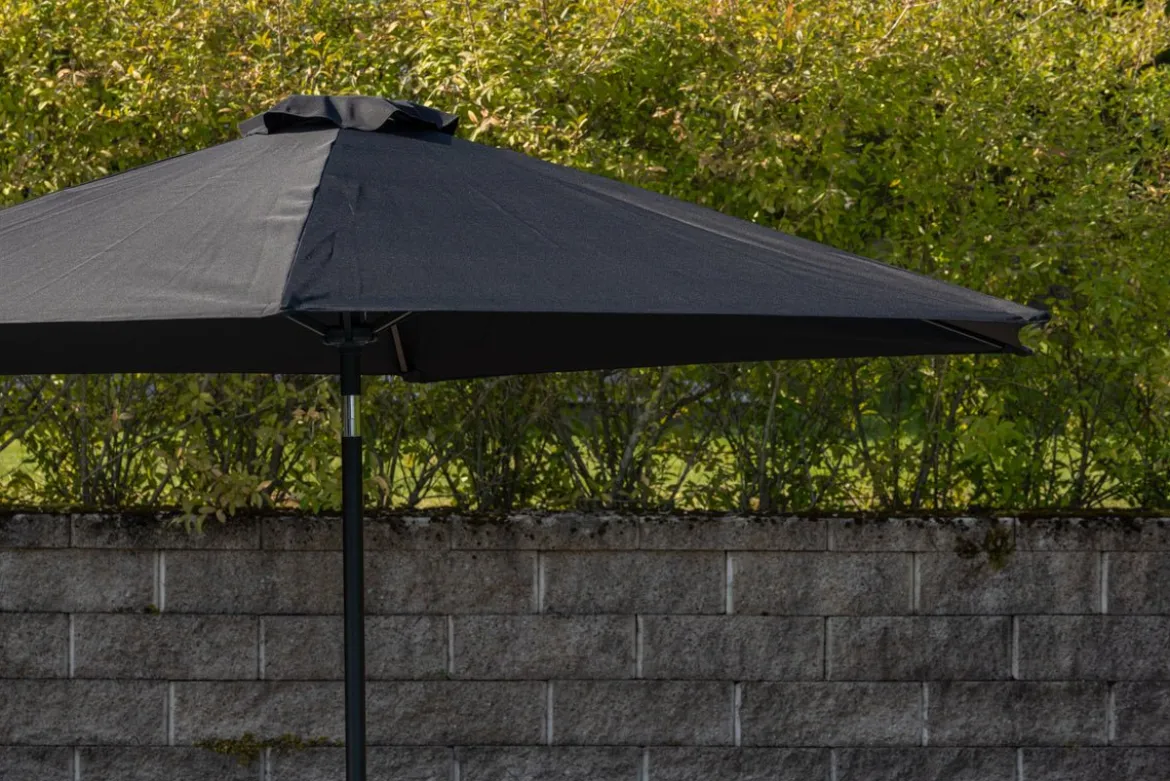 Sonnenschirm Mimor – Ø300 cm in Schwarz