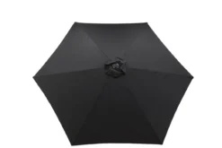 Sonnenschirm Mimor – Ø300 cm in Schwarz