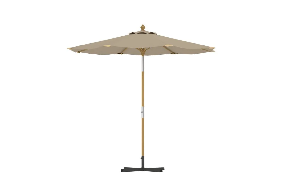 Sonnenschirm Solara – Ø270 cm in der Farbe Beige