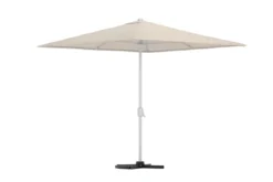 Sonnenschirm Zenaro – Mit Stahlgestell und Schirmdach in Beige