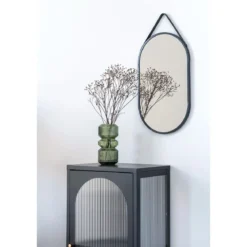 Spiegel Levanto – Hängespiegel mit schwarzem Rahmen (35×60 cm)