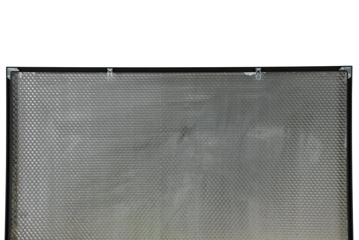 Spiegel Melton – mit schlankem schwarzem Aluminiumrahmen