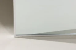 Spiegel Morina – mit Aluminiumrahmen in Beige oder Silber