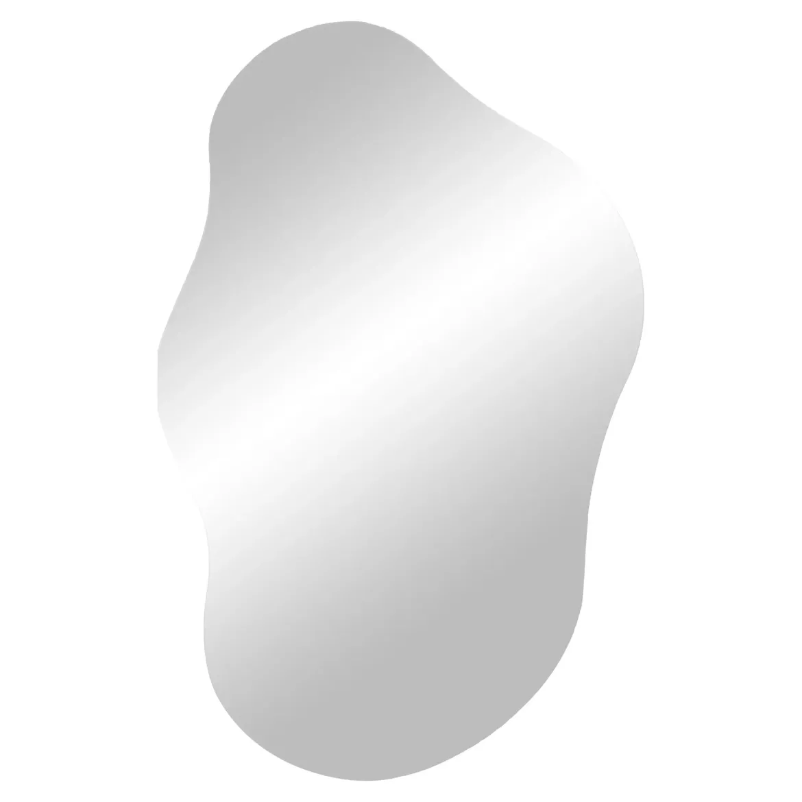 Spiegel Orviano – Organische Form aus Glas (40×60 cm)
