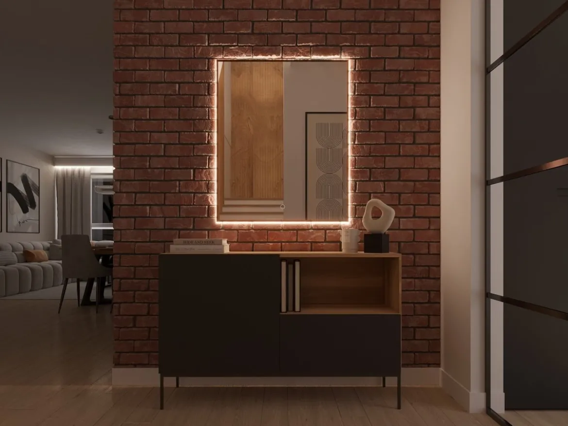 Spiegel Verino mit LED Beleuchtung