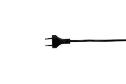 Stehlampe „Flora“ – 3- flammige Schönheit in Messing/Schwarz