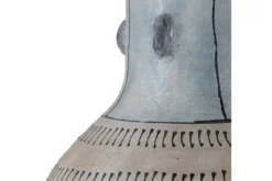 Stehlampe Judi – Steingut mit handbemalter Glasur