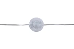 Stehlampe „Laura“ – flexibel schwenkbar mit Leinenschirm