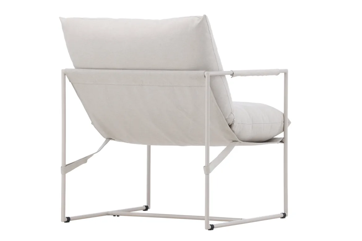 Stuhl Brika - In Beige mit Sitzkissen
