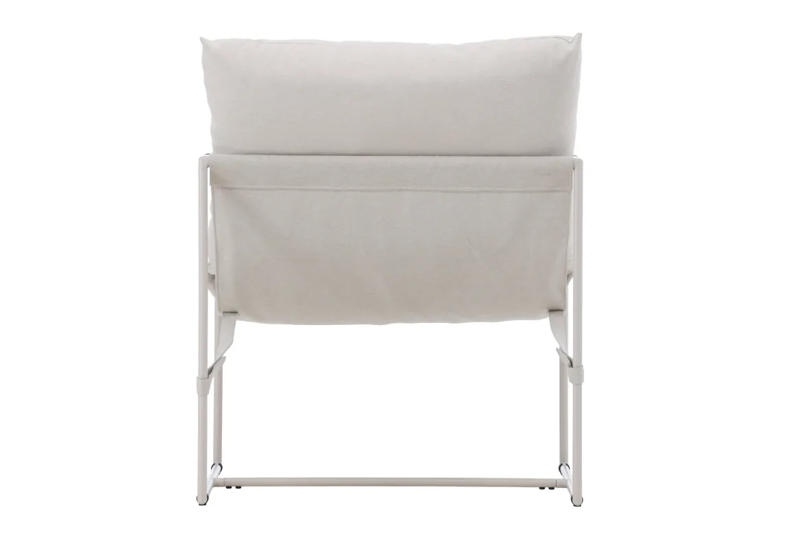 Stuhl Brika - In Beige mit Sitzkissen