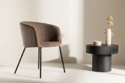 Stuhl Diner - Modern mit Cordelzug in 2 Farben