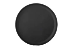 Tablett Obsidia – Skulpturales Designobjekt in Schwarz