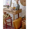 Tagesdecke Romy – Tie-Dye-Design in Gelb