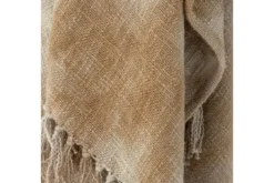 Tagesdecke Romy – Tie-Dye-Design in Gelb