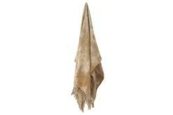 Tagesdecke Romy – Tie-Dye-Design in Gelb