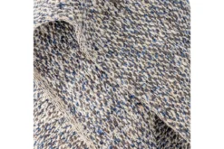Tagesdecke Umi – Melierte Optik in Blau und Weiß
