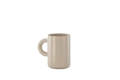 Tasse Maro – stilvolles 2er-Set in Dunkelbraun & Beige