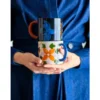 Tassen-Set Alina – Handbemalte Motive in lebendigen Farben (2er-Set)